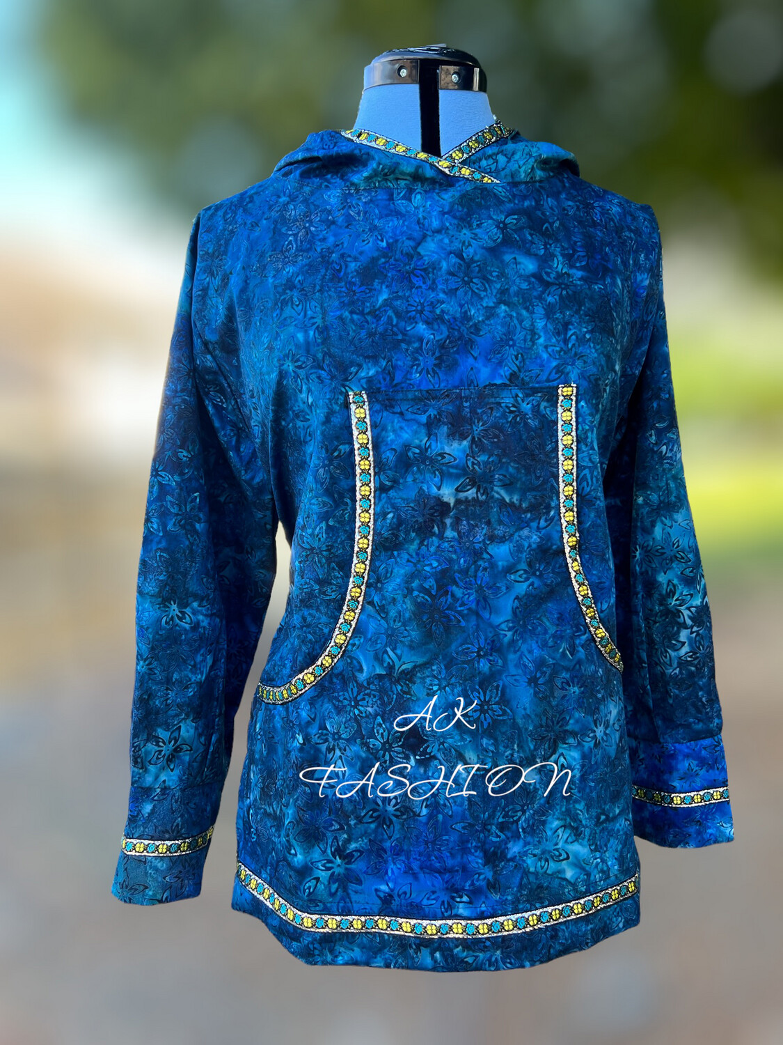Women kuspuk adult kuspuk alaska kuspuk dress/jacket Marine Mini Plumeria Dark Green Kuspuk 