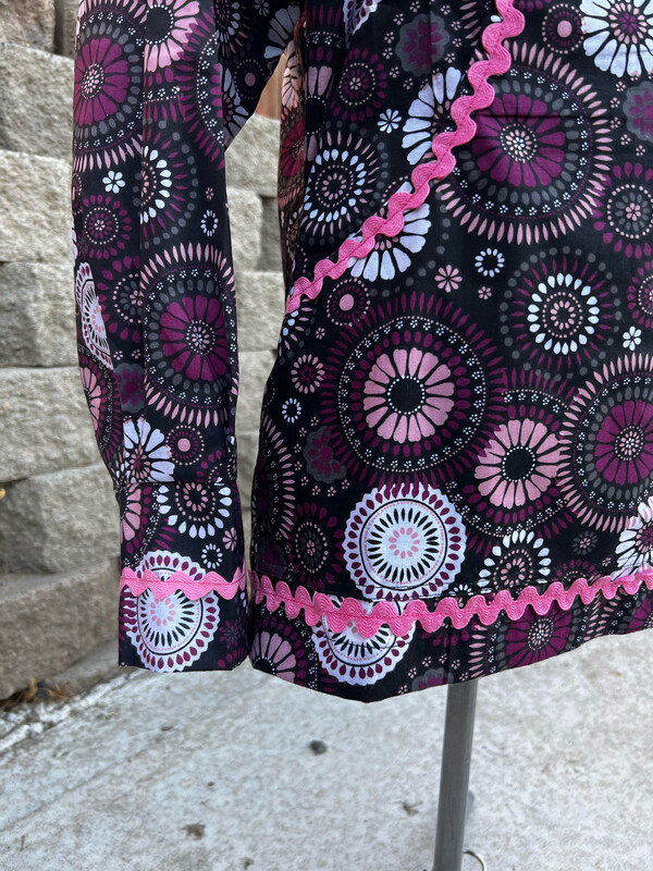 Circle Floral kuspuk Women Kuspuk alaska kuspuk