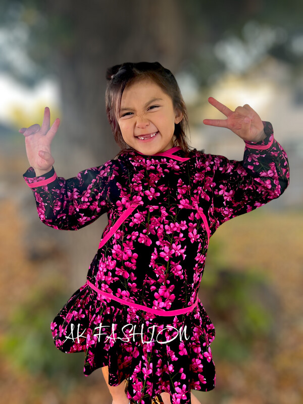 Children&#39;s Kuspuk Fireweed Kuspuk