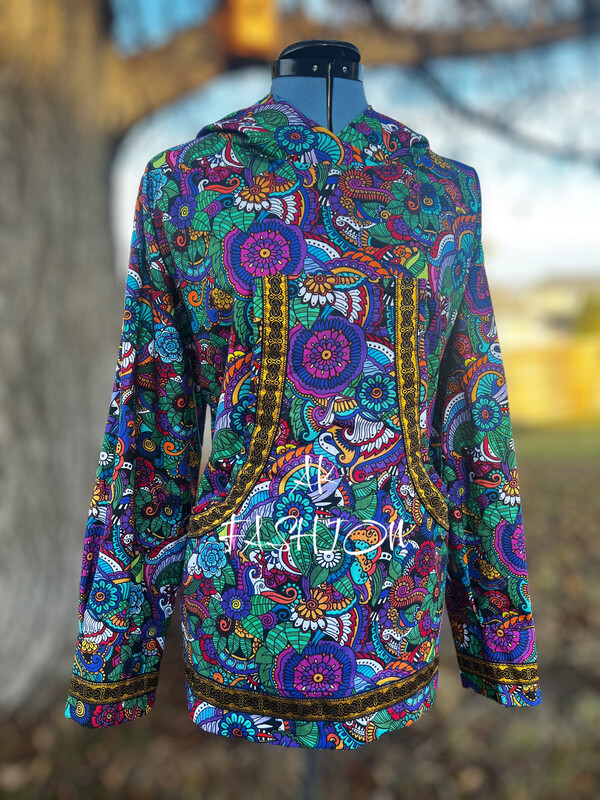 Jewel Tone Packed GEO Women Kuspuk alaska kuspuk