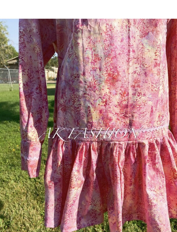 Pink Fireweed women kuspuk