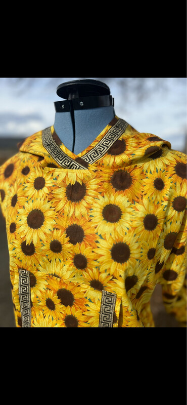 Sunflower Women kuspuk adult kuspuk 