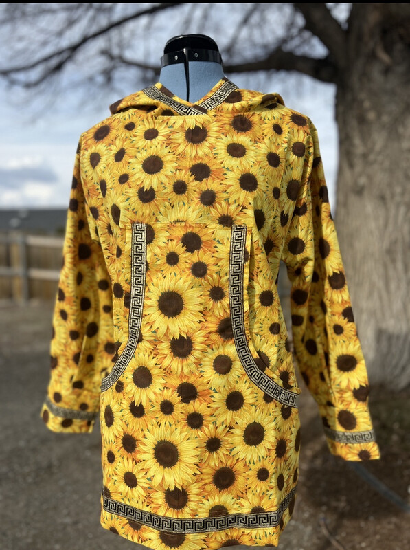 Sunflower Women kuspuk adult kuspuk 