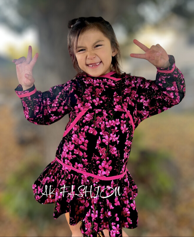 Fireweed Matching dresses matching Kuspuk matching mommy and daughter alaska kuspuk