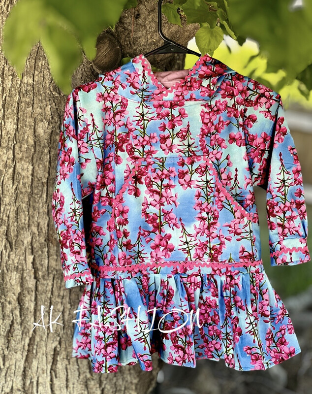 Children&#39;s Kuspuk Fireweed Kuspuk