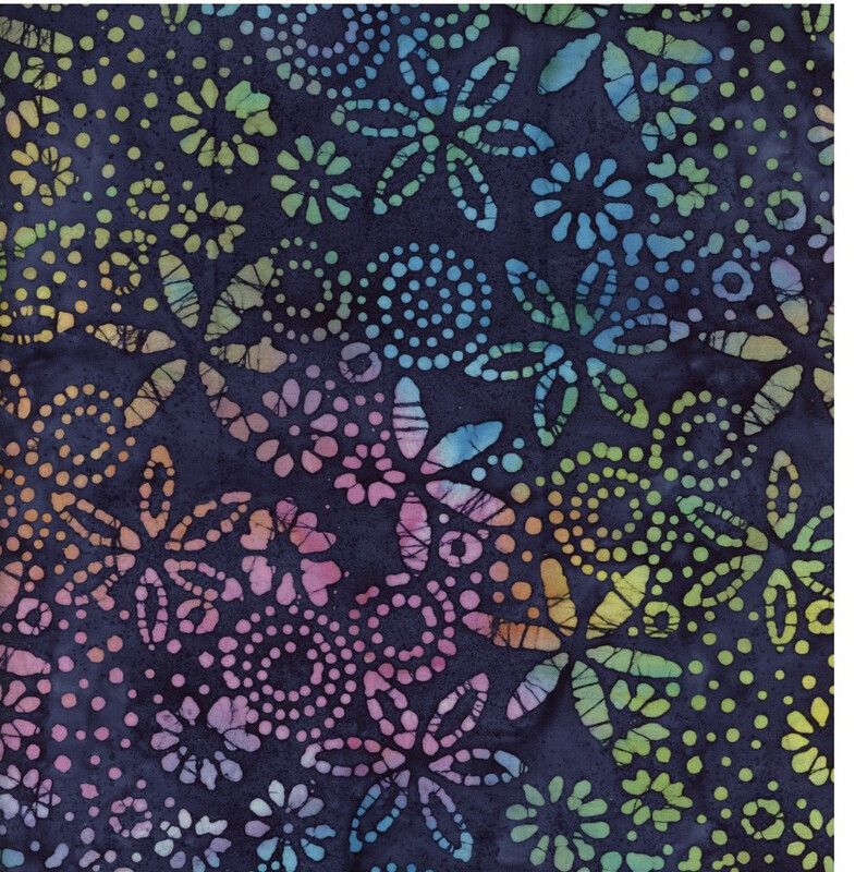 Floral Batiks Kuspuk women kuspuk adult kuspuk
