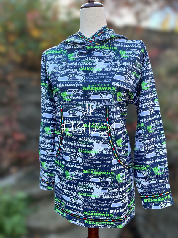 Seahawks Women/men kuspuk adult kuspuk alaska kuspuk