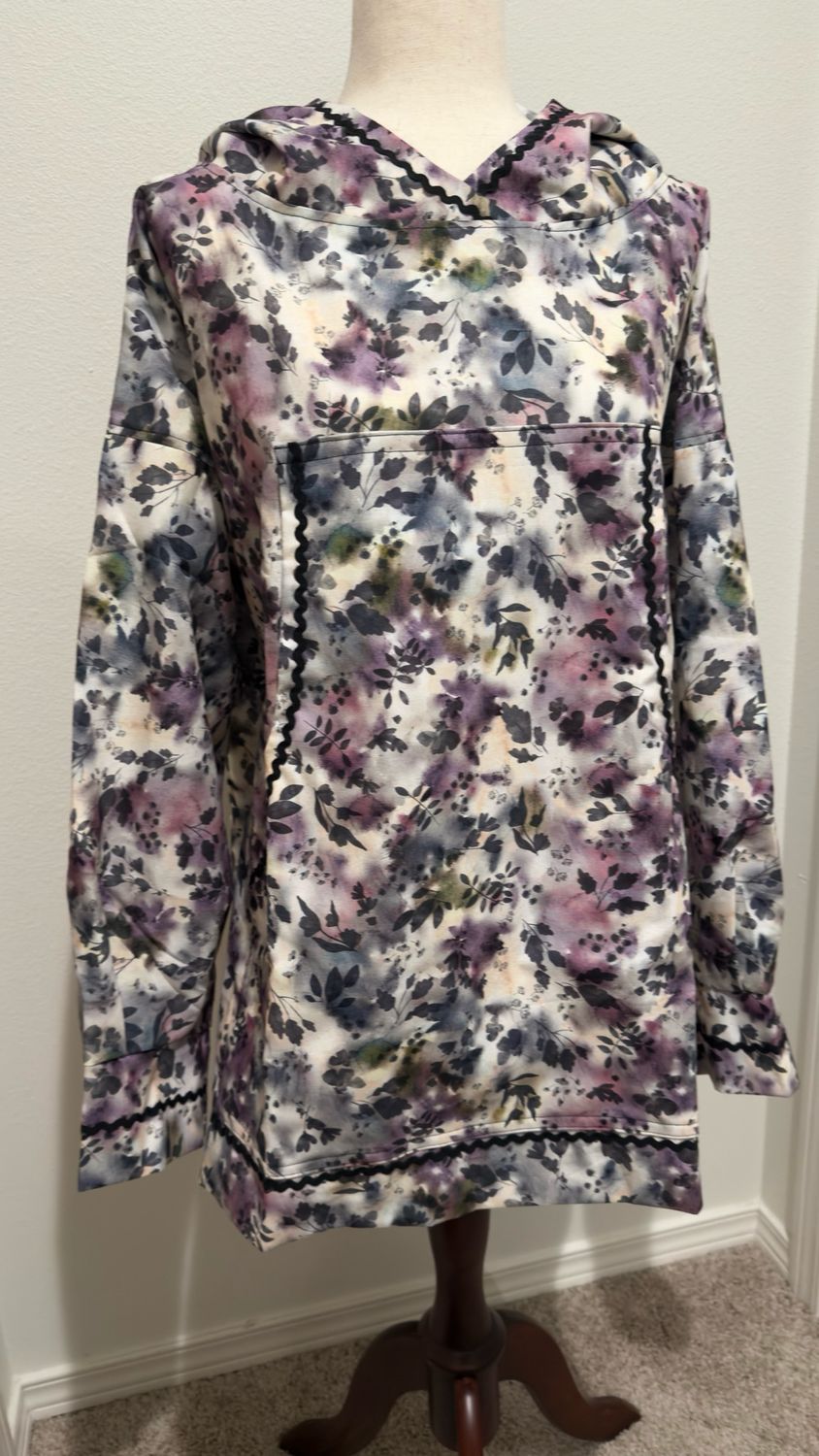 Purple Leaves women kuspuk