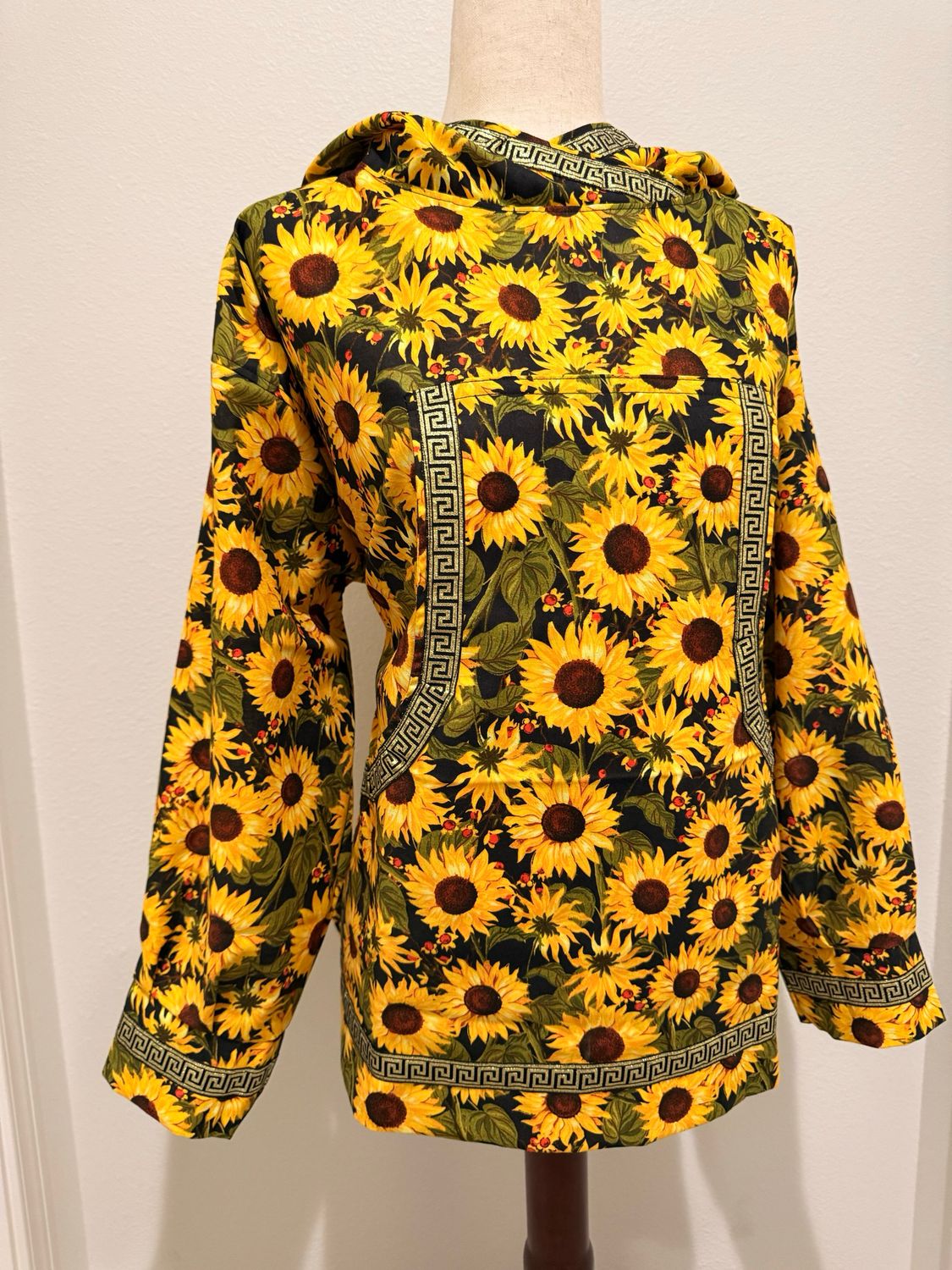 Sunflower Kuspuk women kuspuk adult kuspuk