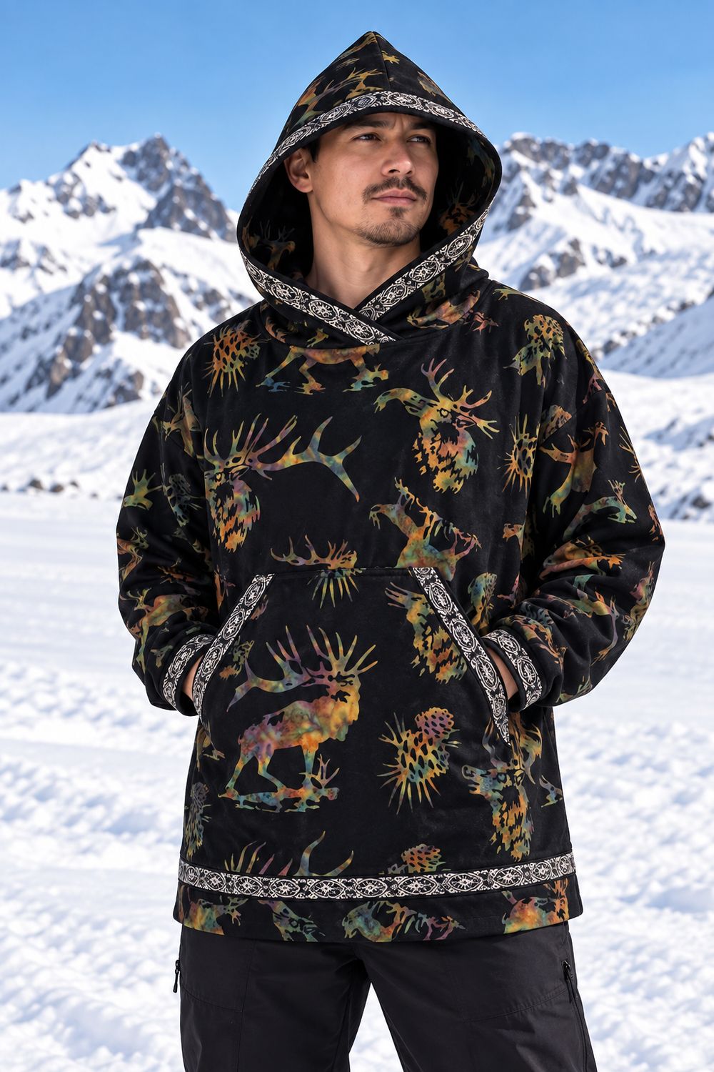Sugarplum Elk Men kuspuk Women Kuspuk