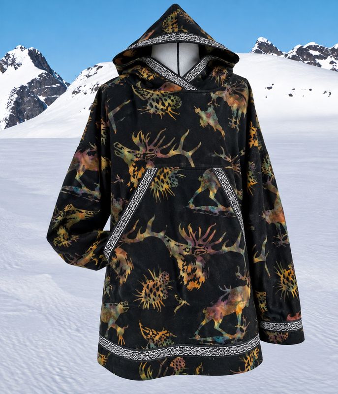 Sugarplum Elk Men kuspuk Women Kuspuk