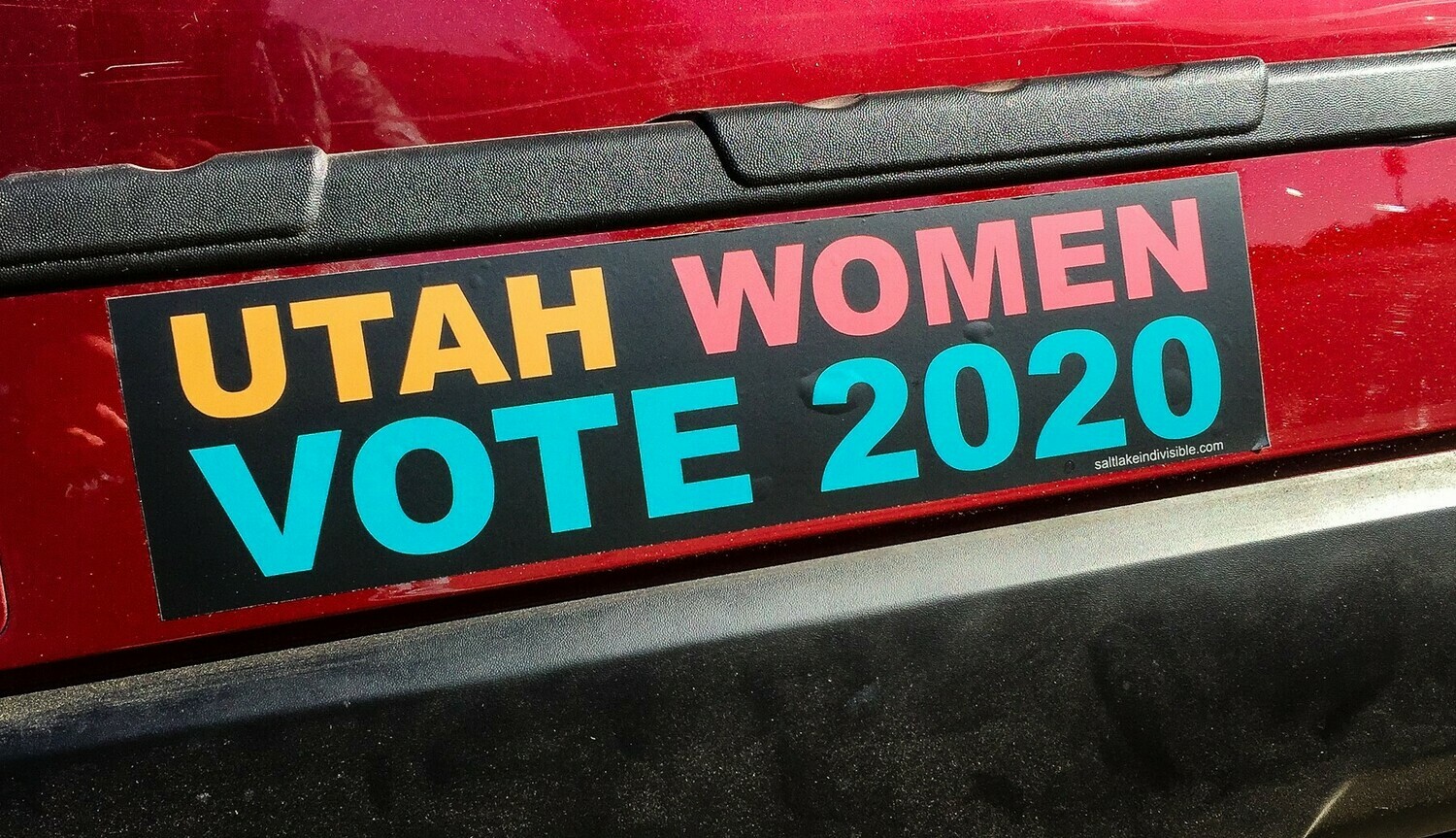 Utah Women Vote 2020 Bumper Sticker