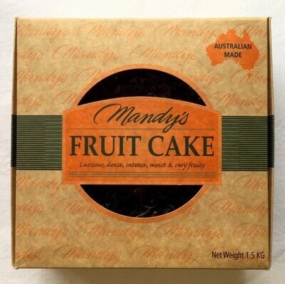 Mandy's Fruit Cake Large 1.5kg
