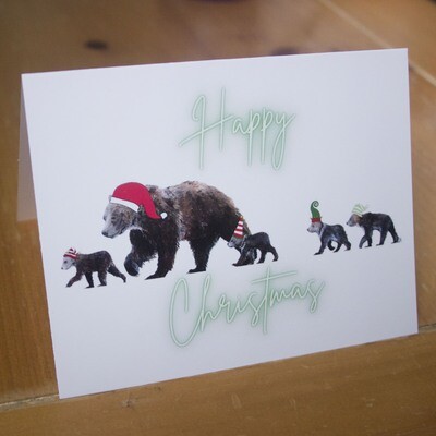 Happy Christmas from Grizzly 399 (set of 6)