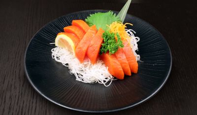 Sockeye Salmon Sashimi