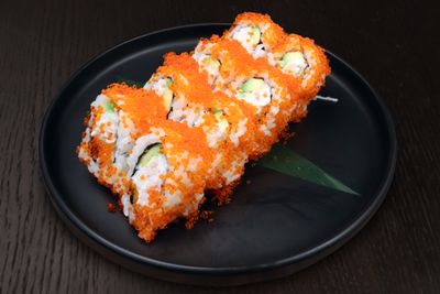 California Roll with Tobiko