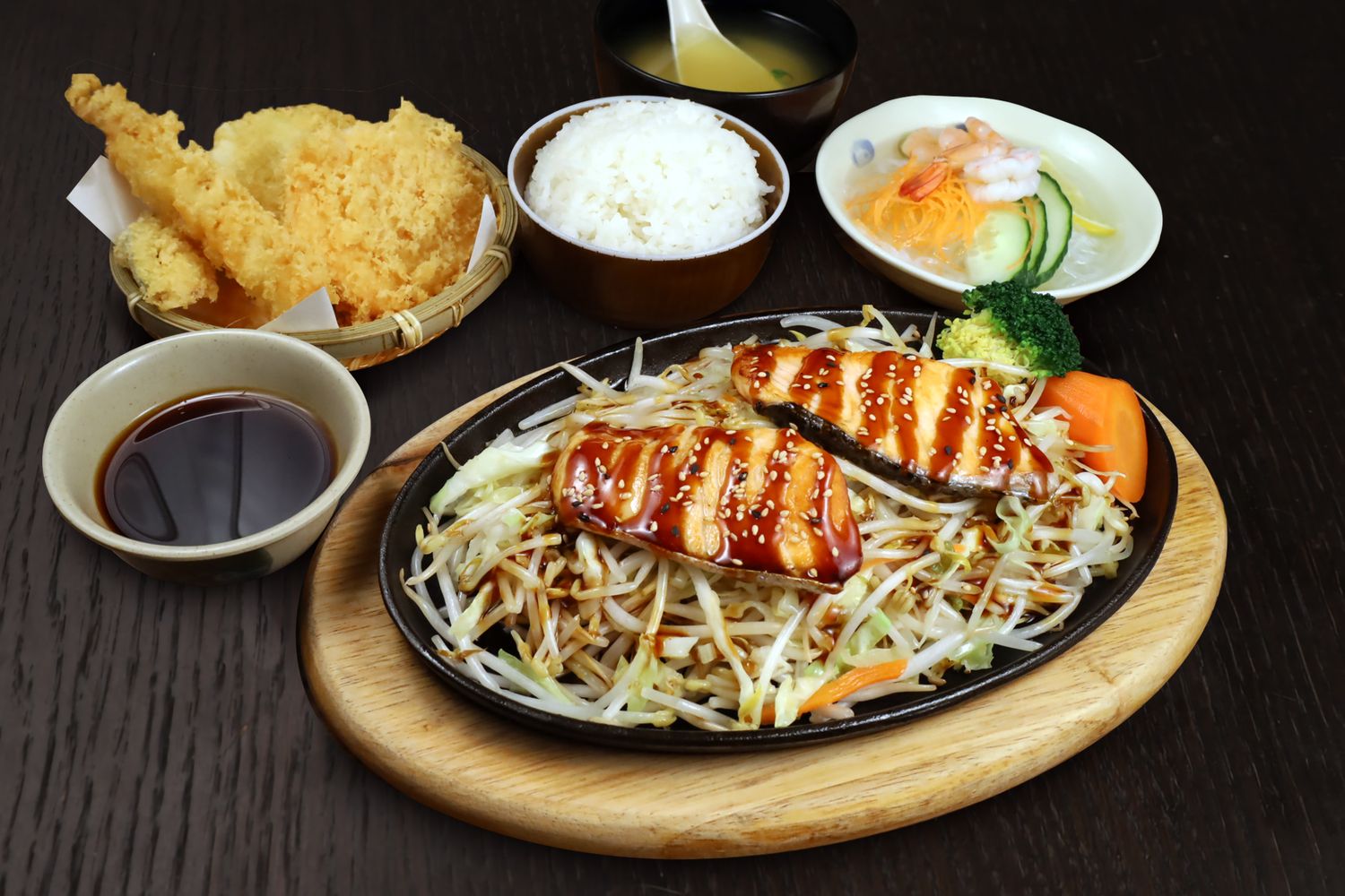 Salmon Teriyaki Plate