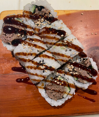 158. Beef Teriyaki Roll