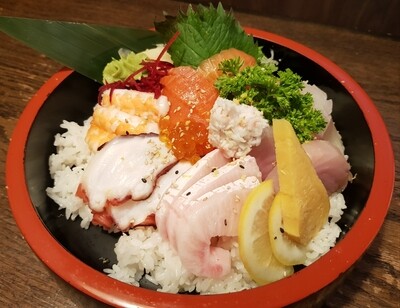 Chirashi Don (Spicy)