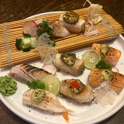 Assorted Aburi Nigiri