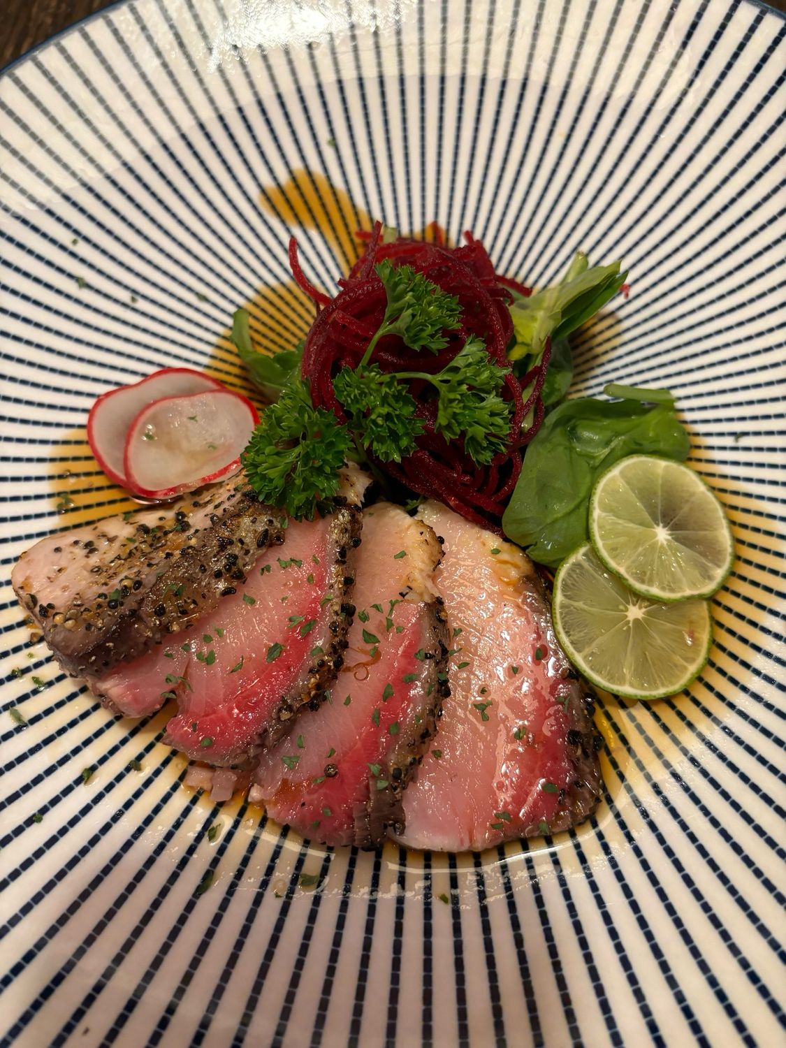 Hamachi Tataki (4 pcs)