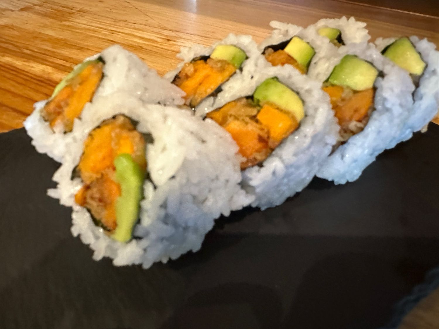 Yam &amp; Avocado Roll