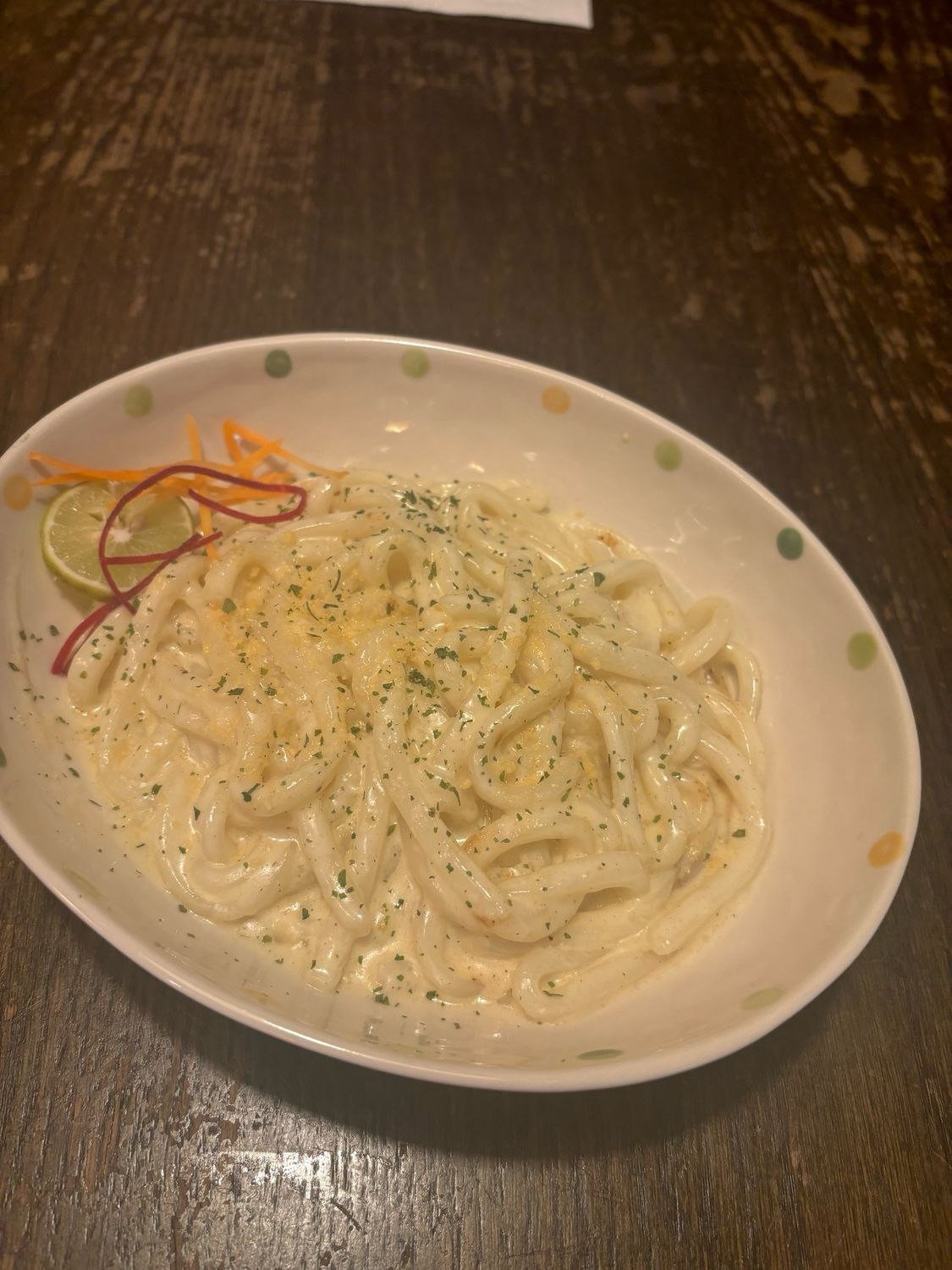 Creamy Yaki Udon