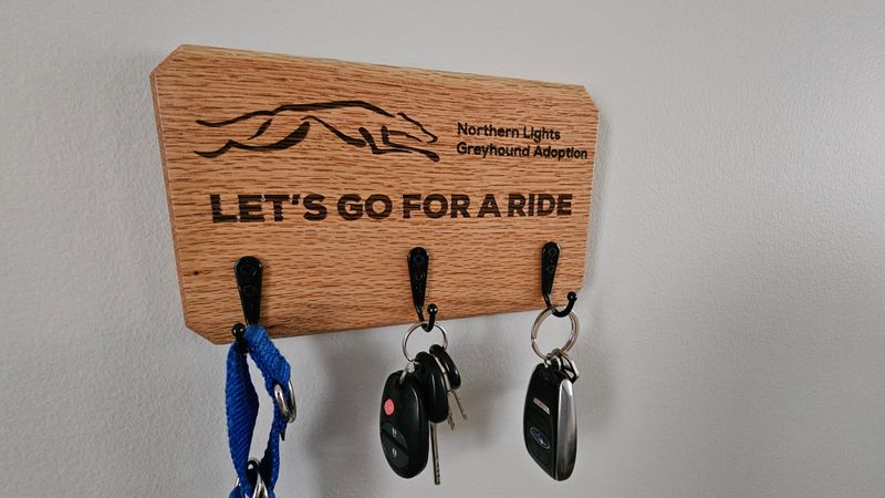 NLGA Key and Leash Rack