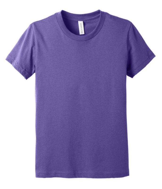 NLGA BELLA+CANVAS® Youth Heather CVC Tee