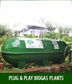 Plug &amp; Play Mini Biogas Plant