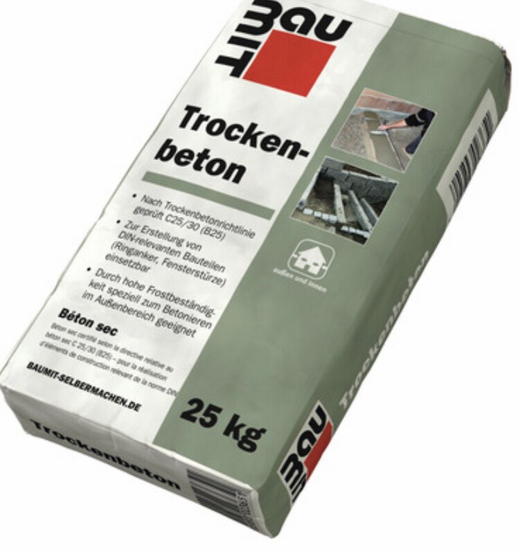 Trockenbeton Baumit 25Kg Sack