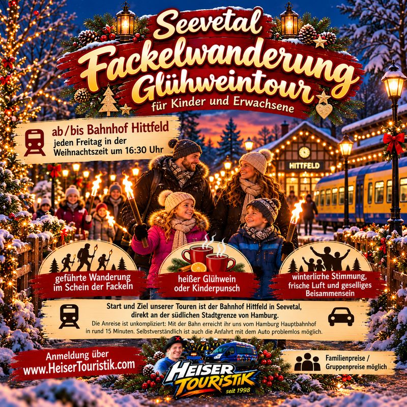 Fackel- & Glühwein-Touren in Hittfeld / Seevetal ??
