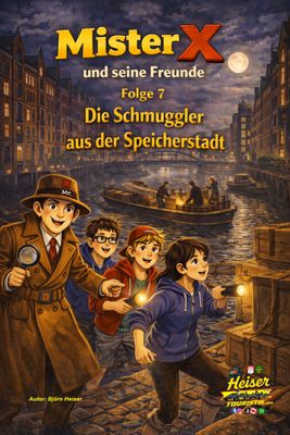 Mister X und seine Freunde " Taschenbuch" Schmuggler aus der Speicherstadt Folge 7
