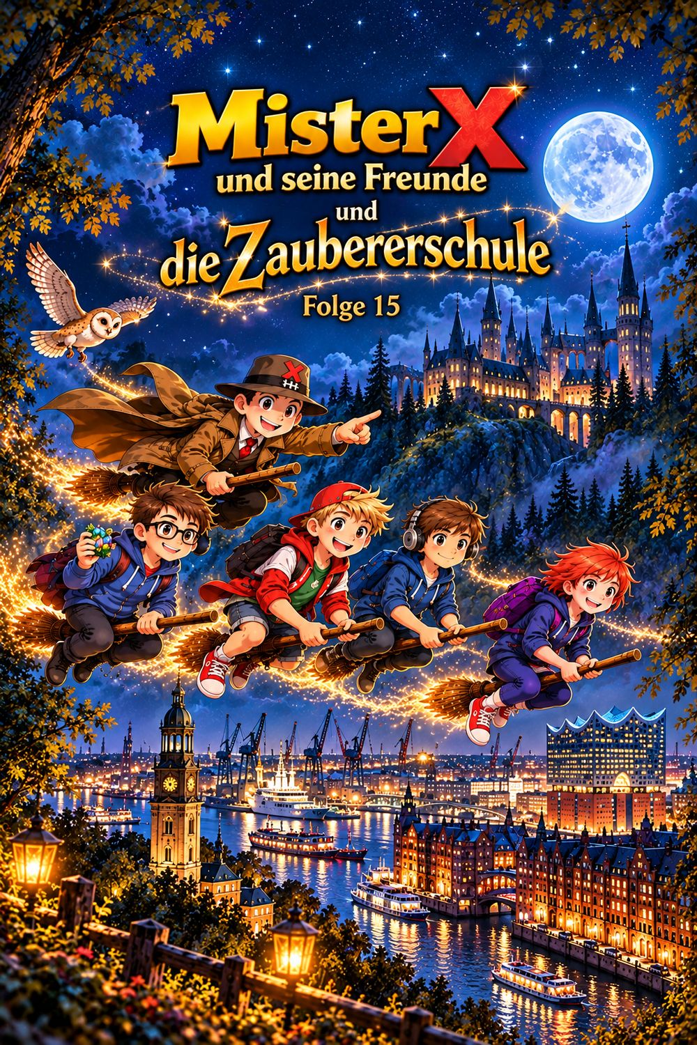 Mister X und seine Freunde (Folge 15)  und die Zaubererschule