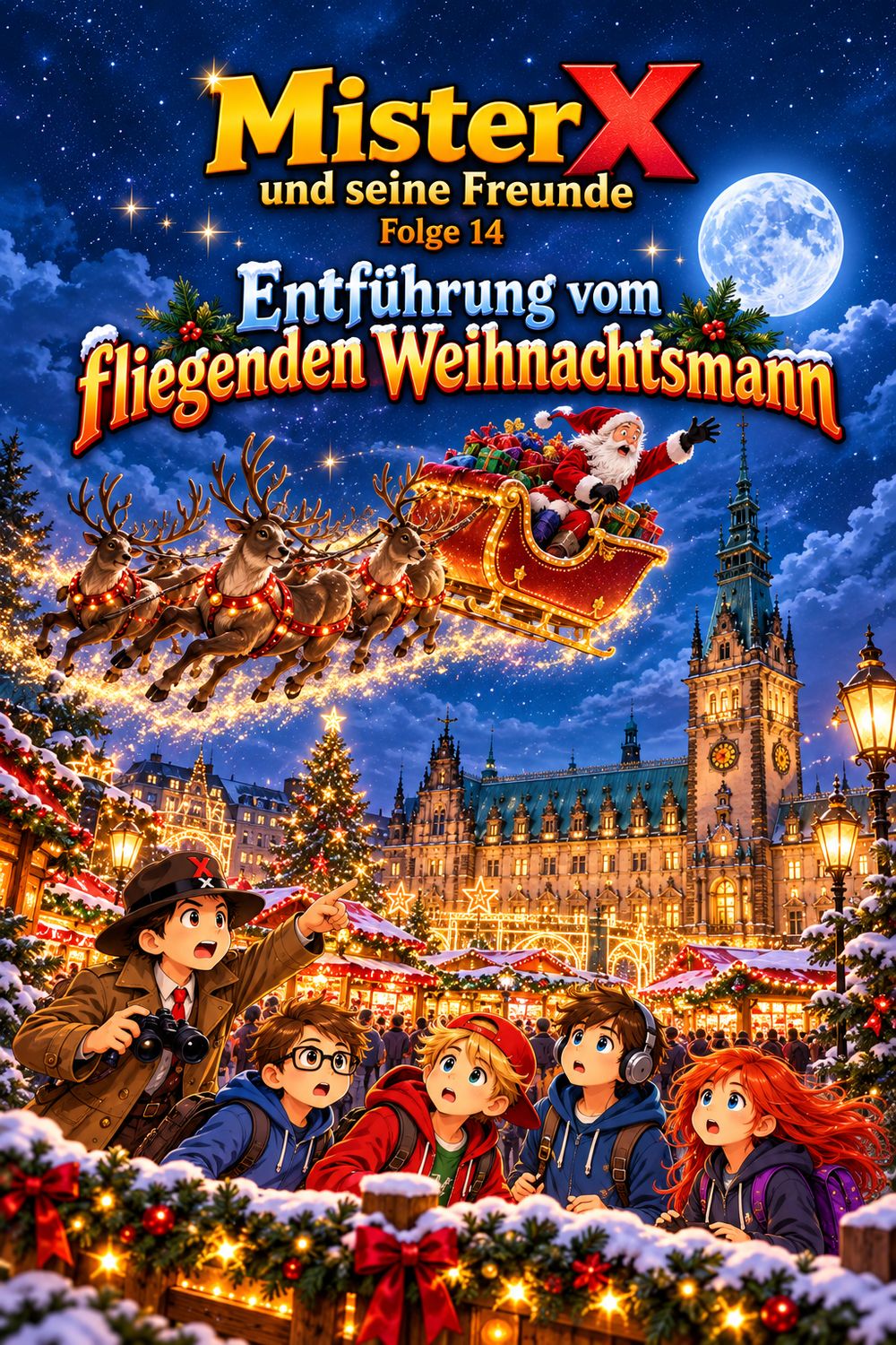 Mister X und seine Freunde (Folge 14) Entführung vom Weihnachtsmann Mister X und seine Freunde (Folge 14) Entführung vom Weihnachtsmann