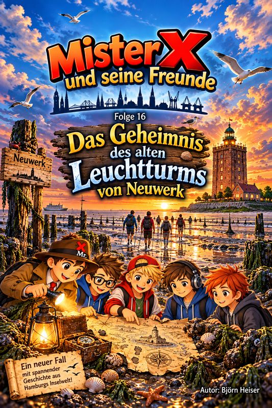 Mister X und seine Freunde (Folge 16) das Geheimnis des alten Leuchturms von Neuwerk
