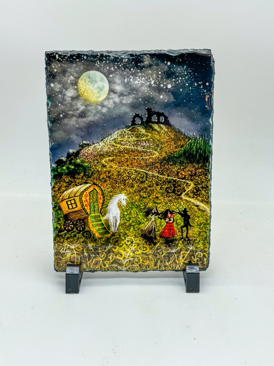 Dinas bran - gypsies under a full moon