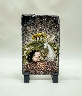 Hedgehog &amp; Hare (optional star signs)