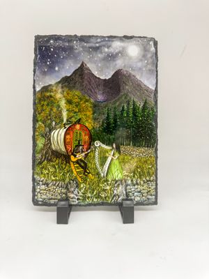 The white Harp
