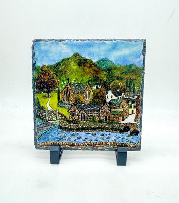 The Beddgelert town slate (small 14cm)