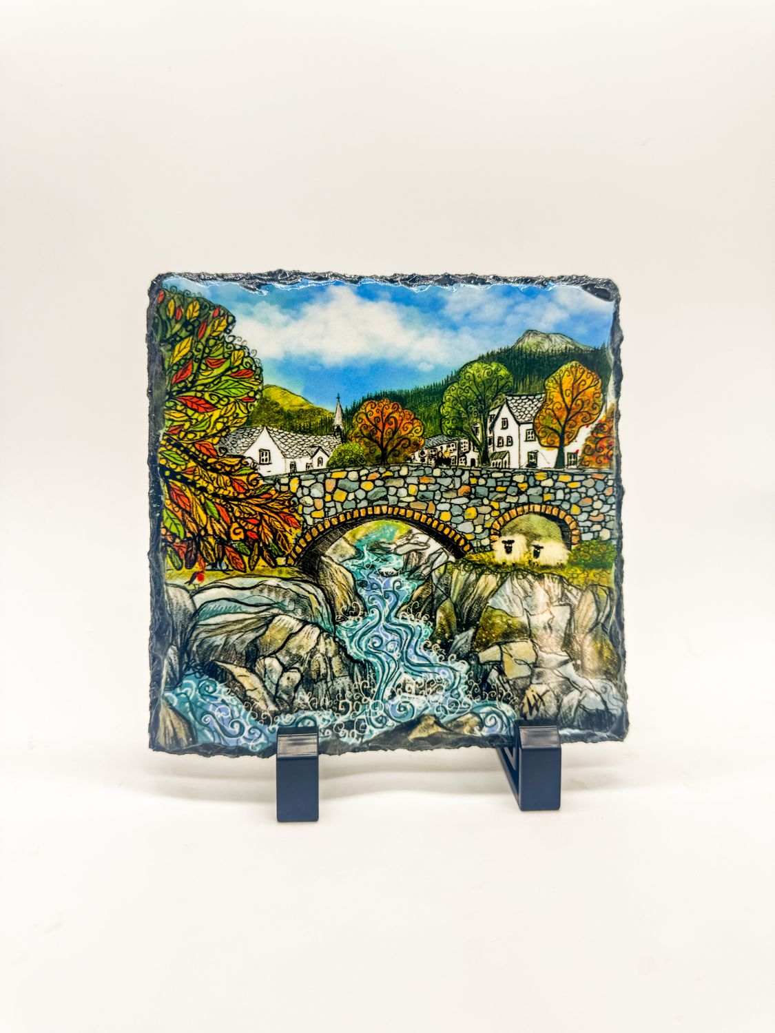 Betws y Coed  - Pont y Pair  (Large 19 cm)