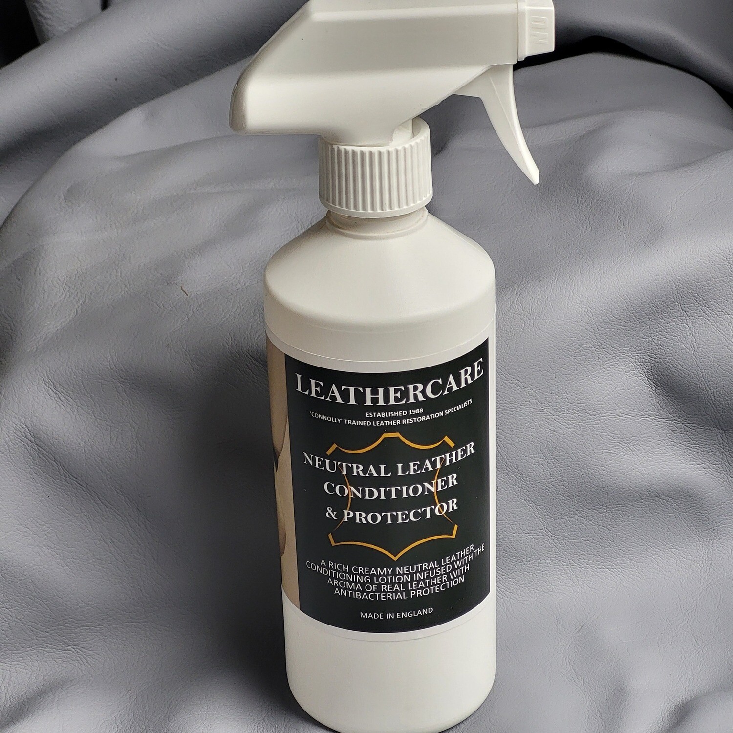 Neutral Leather Conditioner, Dye-guard & Antibacterial Protector (500ml)