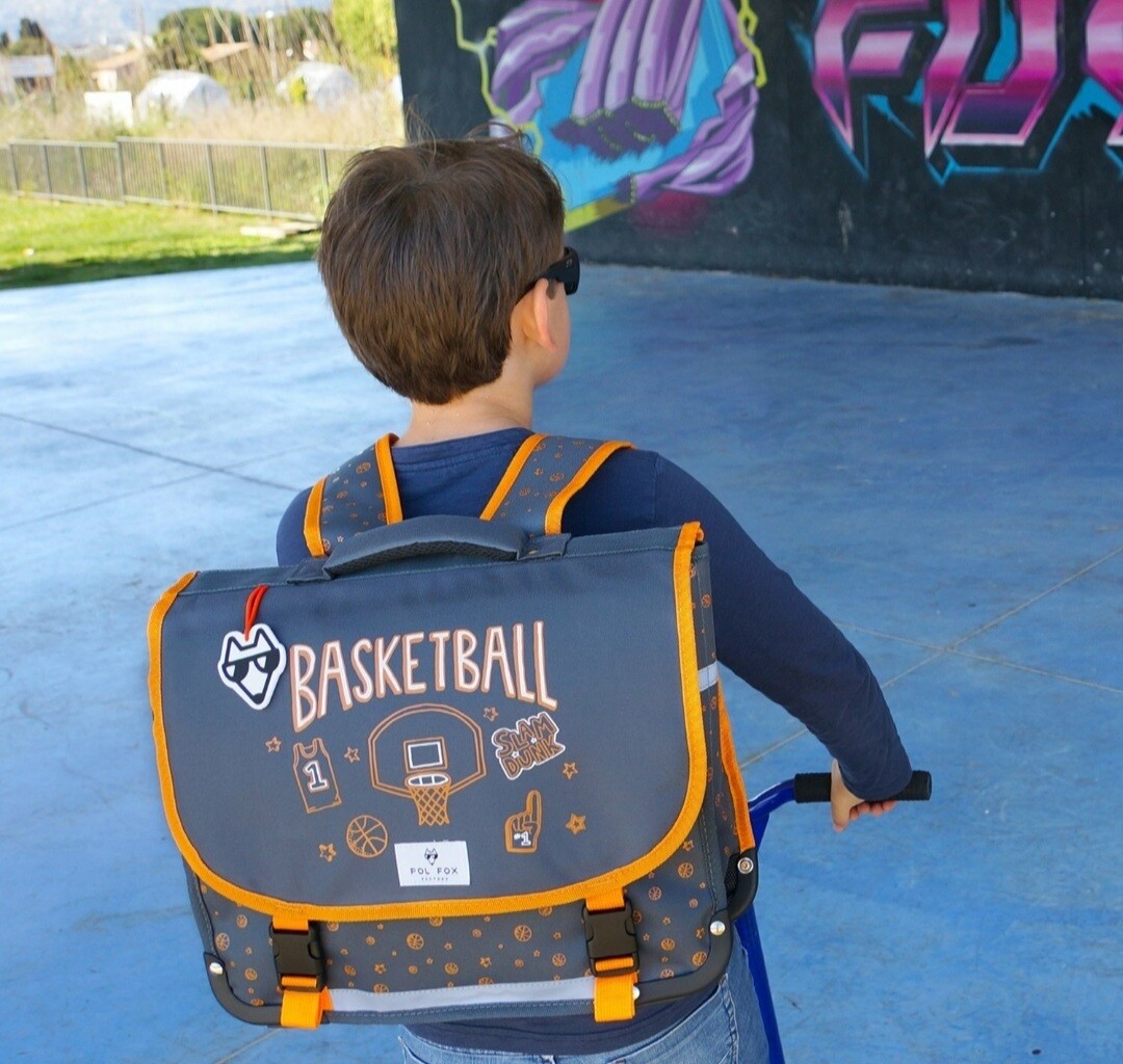 Cartable 41cm BASKETBALL