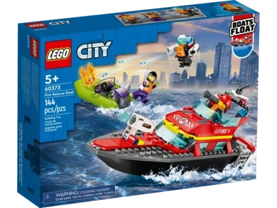 Le bateau sauvetage de pompiers - Lego City