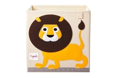 Cube de rangement jouets Lion