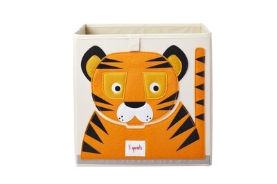 Cube de rangement jouets Tigre
