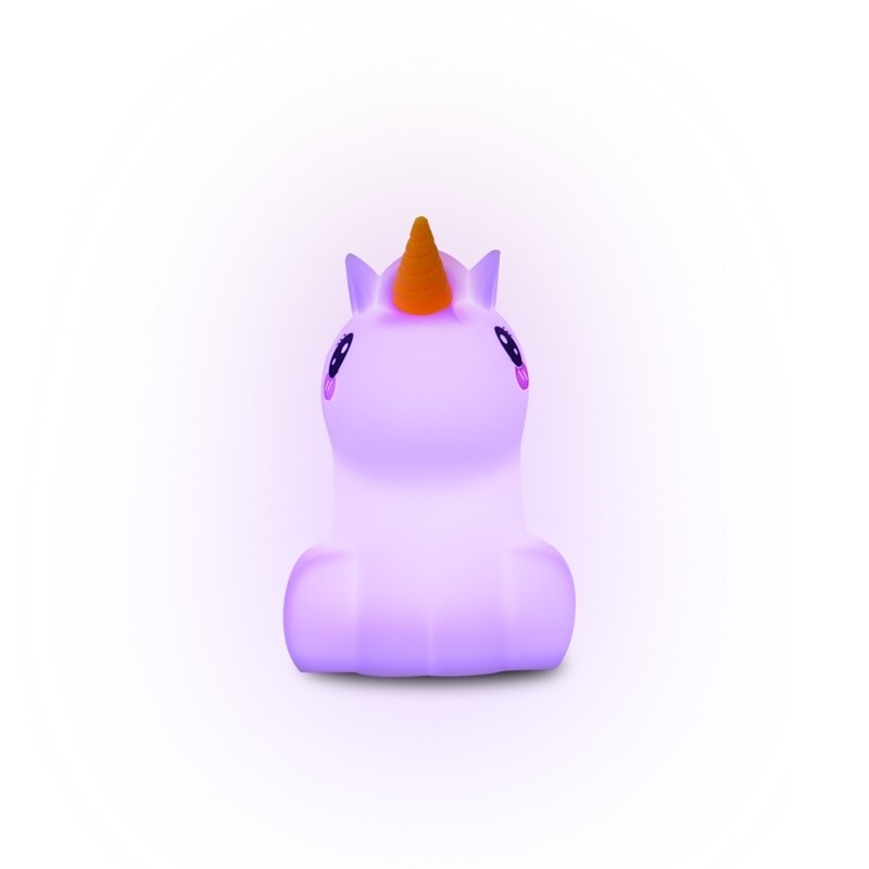 Veilleuse licorne en silicone rechargeable