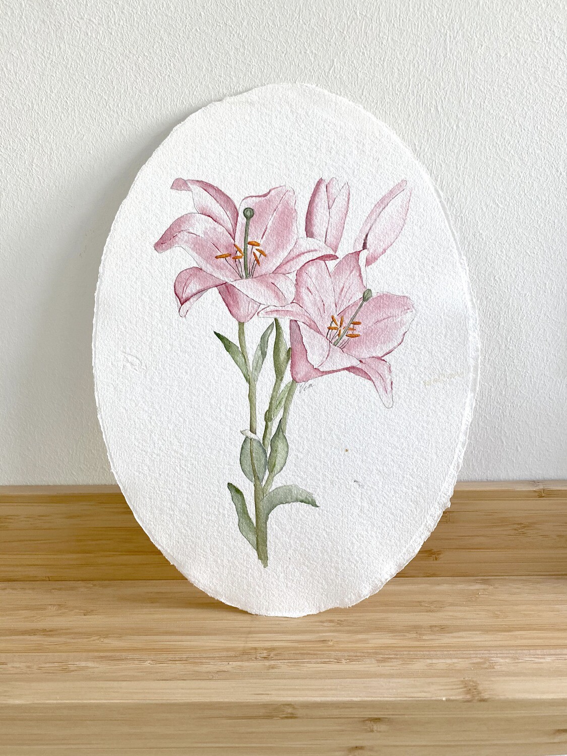 Pink Lilies