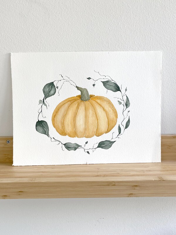 Whimsical Pumpkin