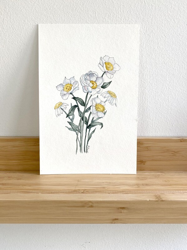 Shaded Florals